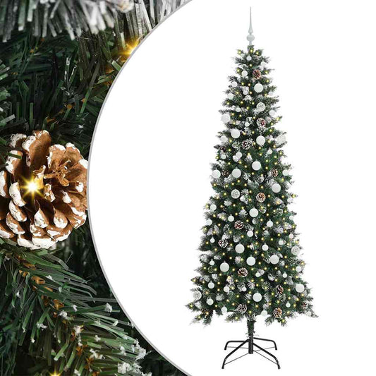 Artificial Christmas Tree with 300 LEDs with Stand Green 210 cm Artificial Christmas Tree with 300 LEDs with Stand Green 210 cm