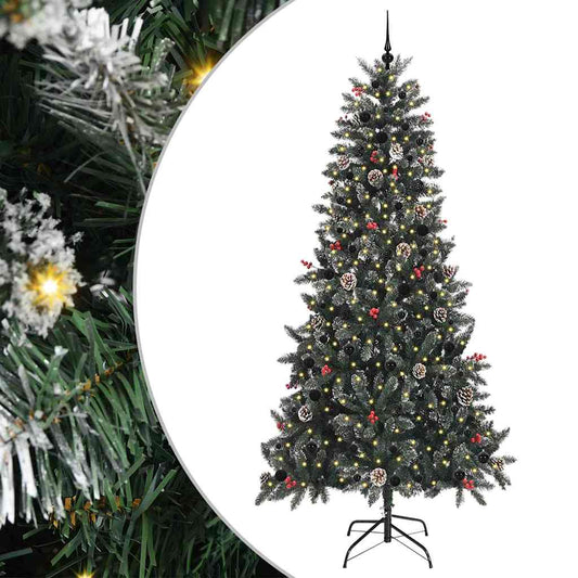 Artificial Christmas Tree with 300 LEDs with Stand Green 240 cm Artificial Christmas Tree with 300 LEDs with Stand Green 240 cm