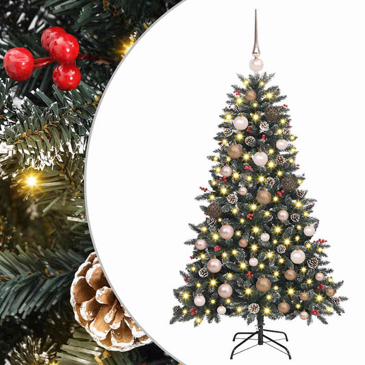 Artificial Christmas Tree with 150 LEDs with Stand Green 120 cm Artificial Christmas Tree with 150 LEDs with Stand Green 120 cm
