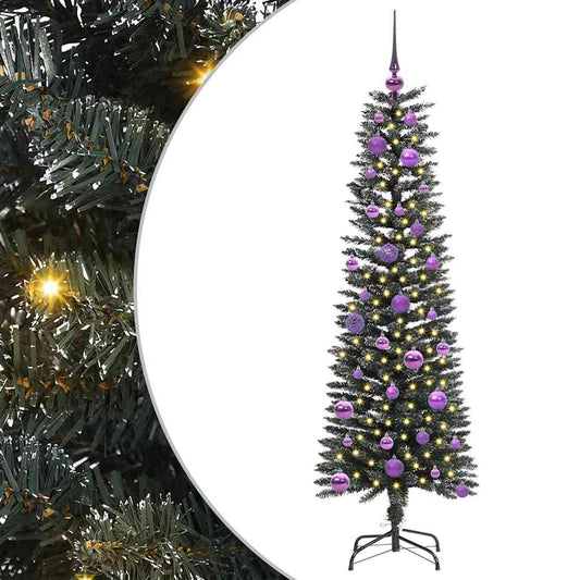Artificial Christmas Tree with 150 LEDs with Stand Green 150 cm Artificial Christmas Tree with 150 LEDs with Stand Green 150 cm