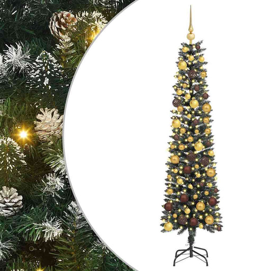 Artificial Christmas Tree with 300 LEDs with Stand Green 180 cm Artificial Christmas Tree with 300 LEDs with Stand Green 180 cm