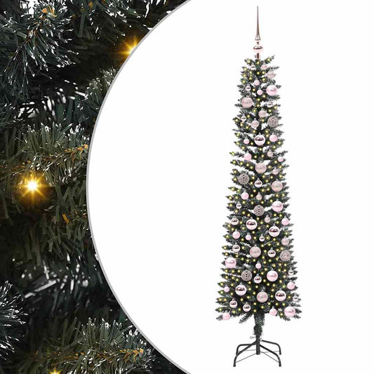 Artificial Christmas Tree with 300 LEDs with Stand Green 180 cm Artificial Christmas Tree with 300 LEDs with Stand Green 180 cm