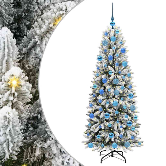 Artificial Christmas Tree with 300 LEDs with Stand White 180 cm Artificial Christmas Tree with 300 LEDs with Stand White 180 cm
