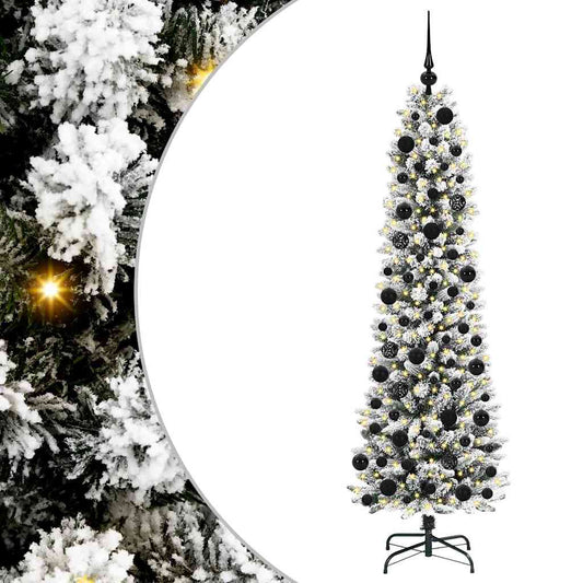 Artificial Christmas Tree with 300 LEDs with Stand White 180 cm Artificial Christmas Tree with 300 LEDs with Stand White 180 cm