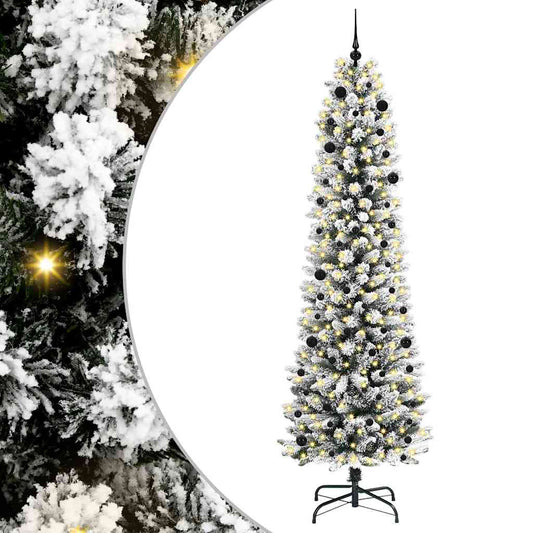 Artificial Christmas Tree with 300 LEDs with Stand White 240 cm Artificial Christmas Tree with 300 LEDs with Stand White 240 cm