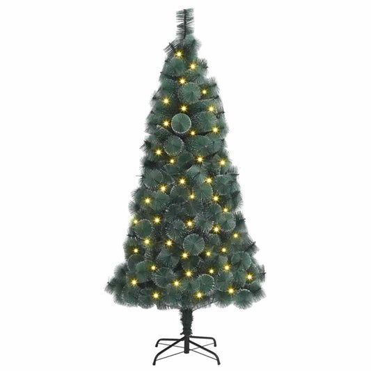 Artificial Pre-lit Christmas Tree with Stand Green 180 cm PET Artificial Pre-lit Christmas Tree with Stand Green 180 cm PET