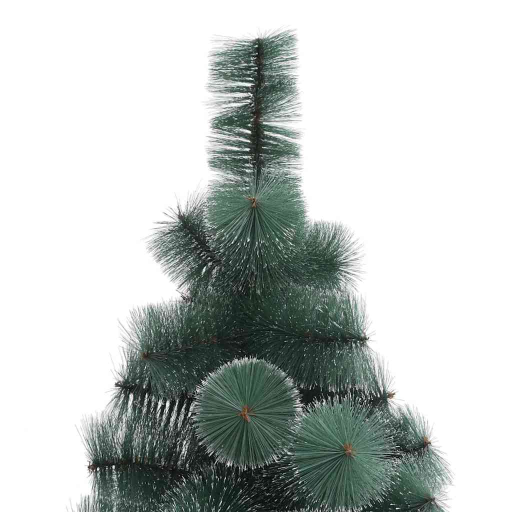 Artificial Pre-lit Christmas Tree with Ball Set Green 210 cm