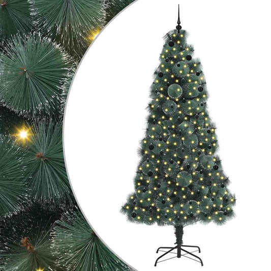 Artificial Pre-lit Christmas Tree with Ball Set Green 240 cm Artificial Pre-lit Christmas Tree with Ball Set Green 240 cm