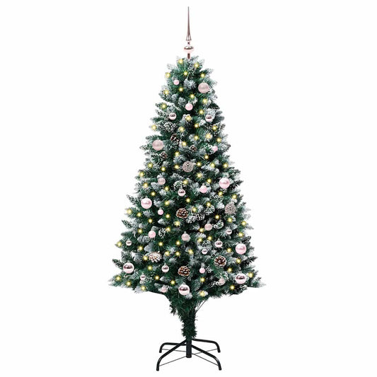 Artificial Christmas Tree with 150 LEDs with Stand Green 150 cm Artificial Christmas Tree with 150 LEDs with Stand Green 150 cm