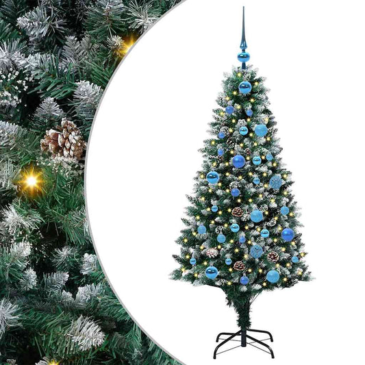 Artificial Christmas Tree with 150 LEDs with Stand Green 150 cm Artificial Christmas Tree with 150 LEDs with Stand Green 150 cm
