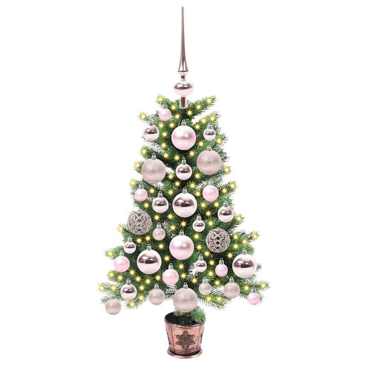 Christmas Tree with 150 LEDs with Stand Green 65 cm PE Christmas Tree with 150 LEDs with Stand Green 65 cm PE