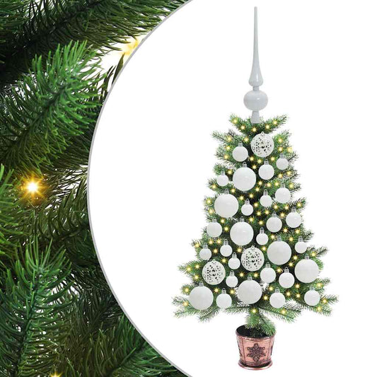 Christmas Tree with 150 LEDs with Stand Green 65 cm PE Christmas Tree with 150 LEDs with Stand Green 65 cm PE
