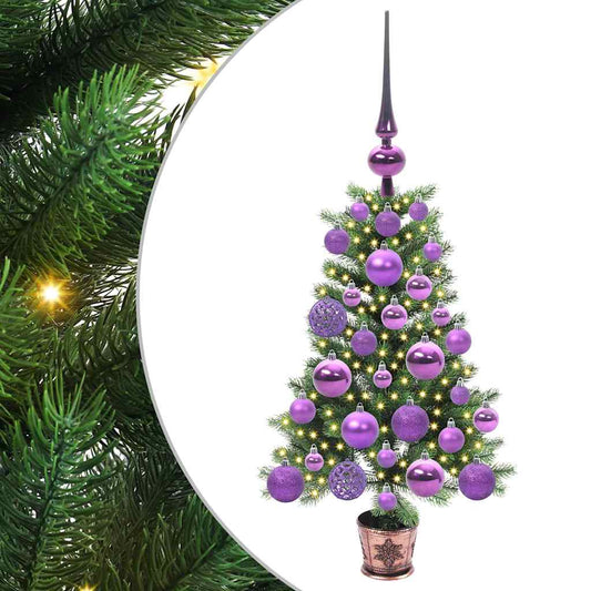 Christmas Tree with 150 LEDs with Stand Green 65 cm PE Christmas Tree with 150 LEDs with Stand Green 65 cm PE