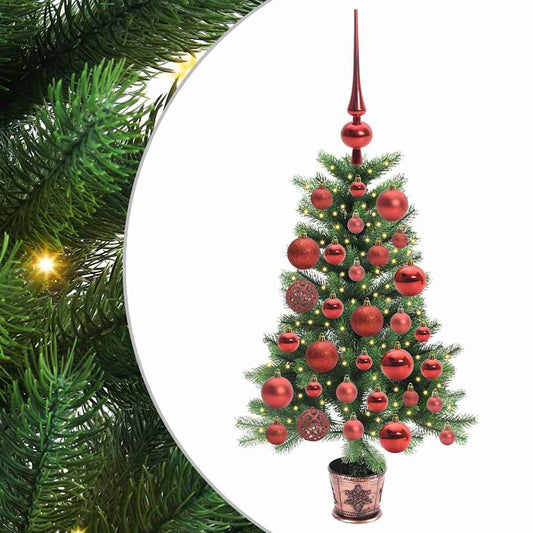 Christmas Tree with 150 LEDs with Stand Green 90 cm PE Christmas Tree with 150 LEDs with Stand Green 90 cm PE
