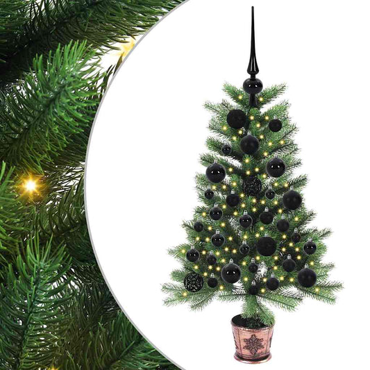 Christmas Tree with LED Light Green 90 cm PE Christmas Tree with LED Light Green 90 cm PE