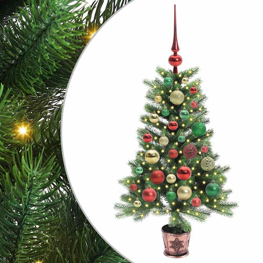 Christmas Tree with 150 LEDs with Stand Green 90 cm PE Christmas Tree with 150 LEDs with Stand Green 90 cm PE