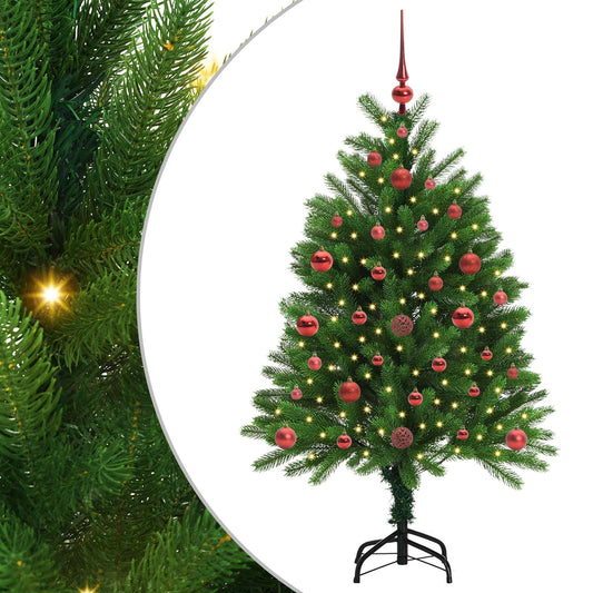 Christmas Tree with 150 LEDs with Stand Green 120 cm PE Christmas Tree with 150 LEDs with Stand Green 120 cm PE
