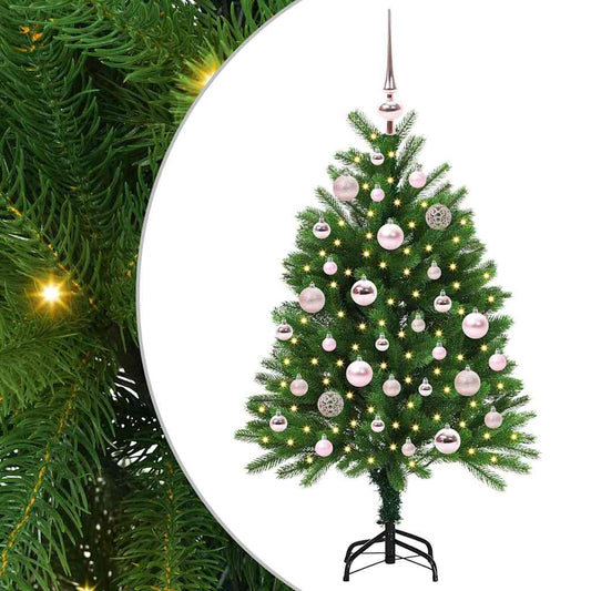 Christmas Tree with 150 LEDs with Stand Green 120 cm PE Christmas Tree with 150 LEDs with Stand Green 120 cm PE