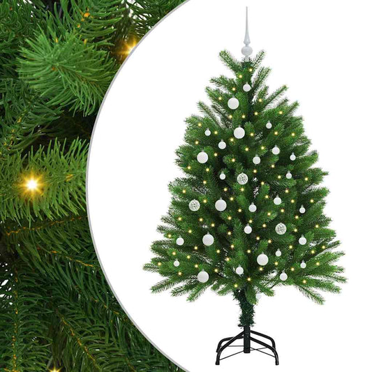 Christmas Tree with 150 LEDs with Stand Green 120 cm PE Christmas Tree with 150 LEDs with Stand Green 120 cm PE