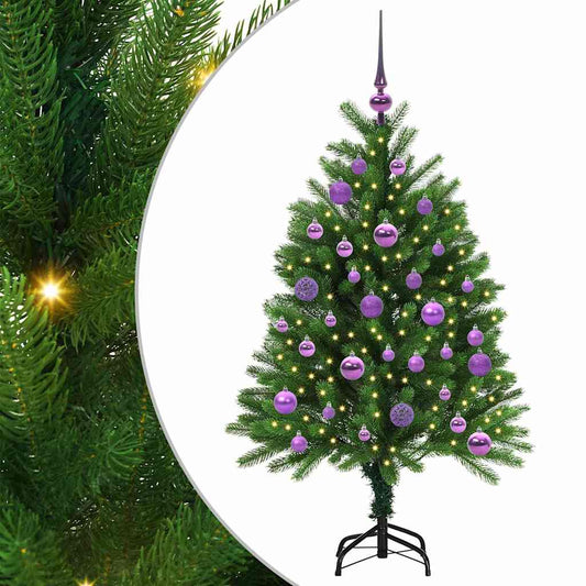 Christmas Tree with 150 LEDs with Stand Green 120 cm PE Christmas Tree with 150 LEDs with Stand Green 120 cm PE