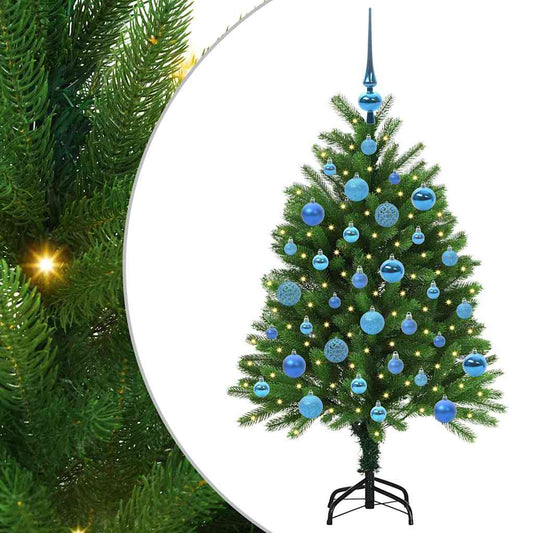 Christmas Tree with 150 LEDs with Stand Green 120 cm PE Christmas Tree with 150 LEDs with Stand Green 120 cm PE