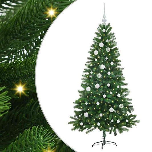 Christmas Tree with 150 LEDs with Stand Green 150 cm PE Christmas Tree with 150 LEDs with Stand Green 150 cm PE