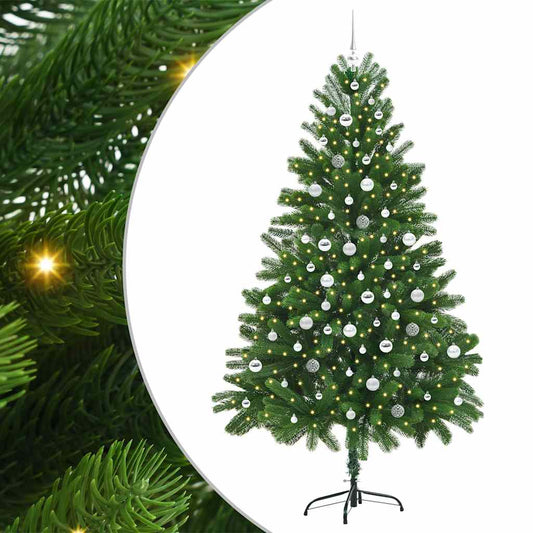 Christmas Tree with 300 LEDs with Stand Green 210 cm PE Christmas Tree with 300 LEDs with Stand Green 210 cm PE