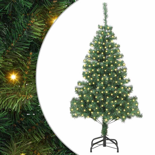 Christmas Tree with 300 LEDs with Stand Green 180 cm PVC Christmas Tree with 300 LEDs with Stand Green 180 cm PVC