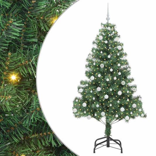 Christmas Tree with 300 LEDs with Stand Green 180 cm PVC Christmas Tree with 300 LEDs with Stand Green 180 cm PVC