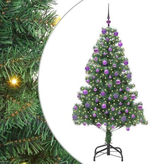 Christmas Tree with 300 LEDs with Stand Green 210 cm PVC Christmas Tree with 300 LEDs with Stand Green 210 cm PVC