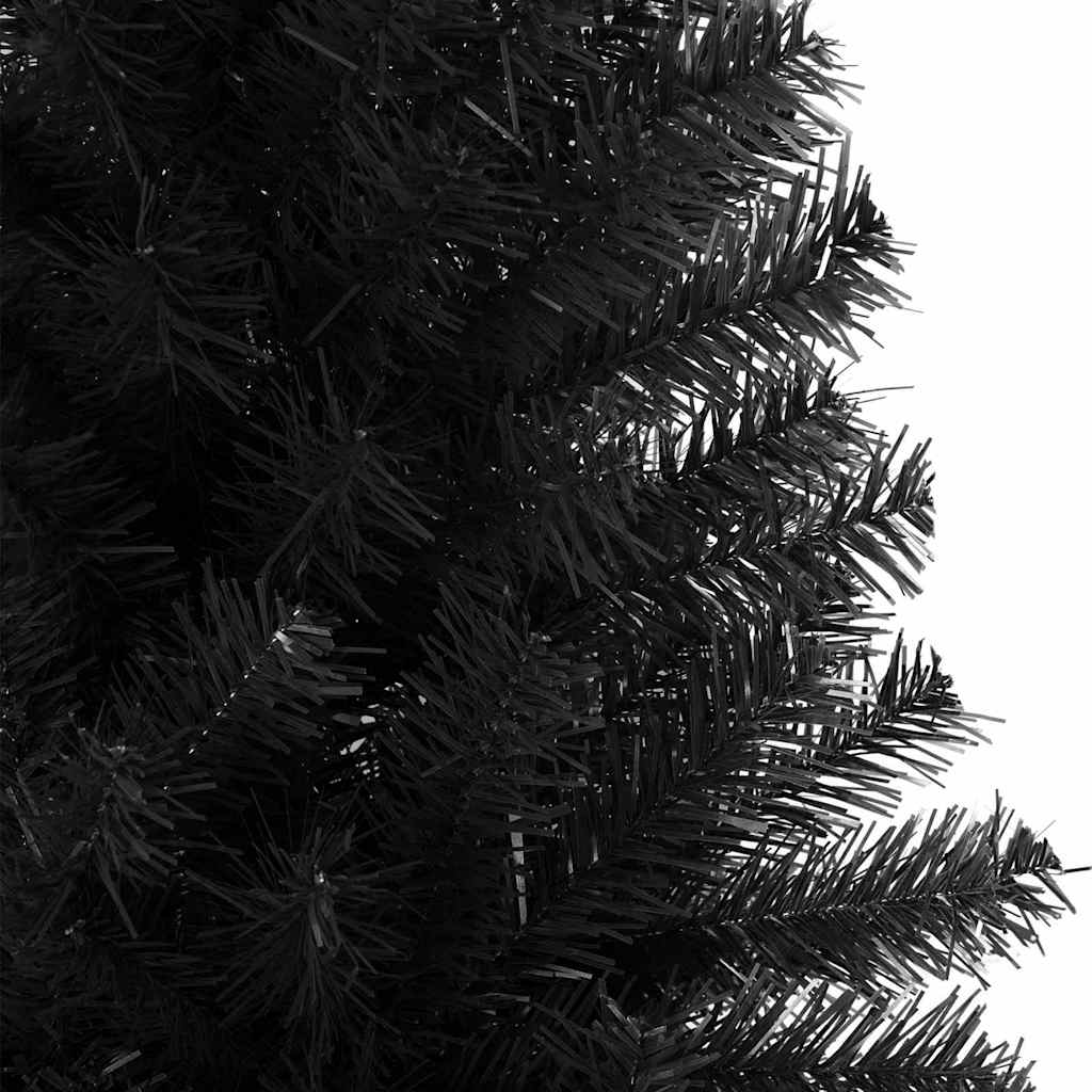 Christmas Tree Black 240 cm PVC