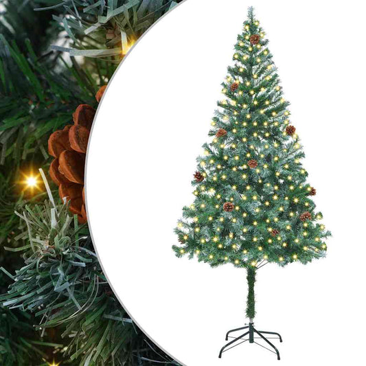 Artificial Christmas Tree with Stand Green 180 cm PVC and Steel Artificial Christmas Tree with Stand Green 180 cm PVC and Steel
