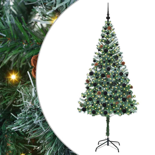 Artificial Christmas Tree with Stand Green 180 cm PVC and Steel Artificial Christmas Tree with Stand Green 180 cm PVC and Steel