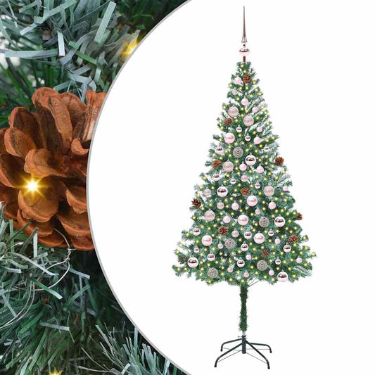 Artificial Christmas Tree with Stand Green 180 cm PVC and Steel Artificial Christmas Tree with Stand Green 180 cm PVC and Steel
