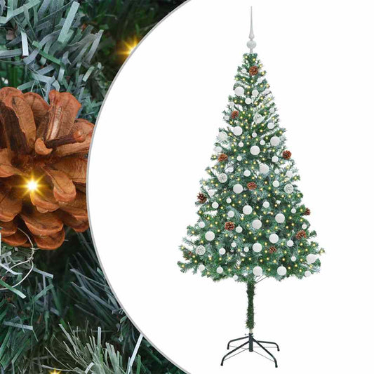 Artificial Christmas Tree with Stand Green 180 cm PVC and Steel Artificial Christmas Tree with Stand Green 180 cm PVC and Steel