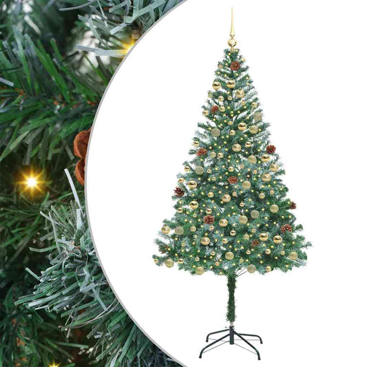 Artificial Christmas Tree Green 180 cm PVC and Steel Artificial Christmas Tree Green 180 cm PVC and Steel