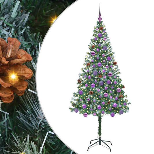 Artificial Christmas Tree with Stand Green 180 cm PVC and Steel Artificial Christmas Tree with Stand Green 180 cm PVC and Steel