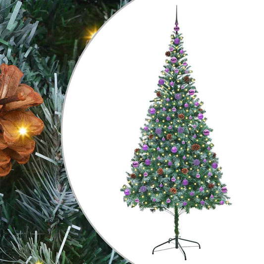 Artificial Christmas Tree with Stand Green 210 cm PVC and Steel Artificial Christmas Tree with Stand Green 210 cm PVC and Steel