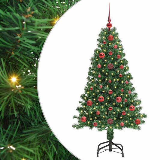 Artificial Christmas Tree with 150 LEDs with Stand Green 120 cm Artificial Christmas Tree with 150 LEDs with Stand Green 120 cm