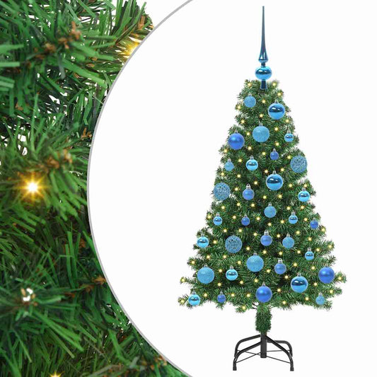 Artificial Christmas Tree with 150 LEDs with Stand Green 120 cm Artificial Christmas Tree with 150 LEDs with Stand Green 120 cm