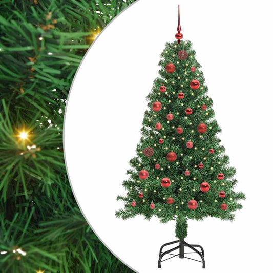 Artificial Christmas Tree with 150 LEDs with Stand Green 150 cm Artificial Christmas Tree with 150 LEDs with Stand Green 150 cm