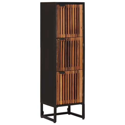 Highboard 35 x 30 x 120 cm Solid Mango Wood and Engineered Wood Highboard 35 x 30 x 120 cm Solid Mango Wood and Engineered Wood