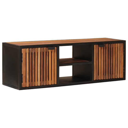 Handmade TV Cabinet 105 x 30 x 35 cm Solid Mango Wood Handmade TV Cabinet 105 x 30 x 35 cm Solid Mango Wood