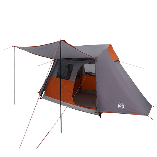 Tunnel Tent Grey and Orange 475 x 220 x 192 cm Tunnel Tent Grey and Orange 475 x 220 x 192 cm
