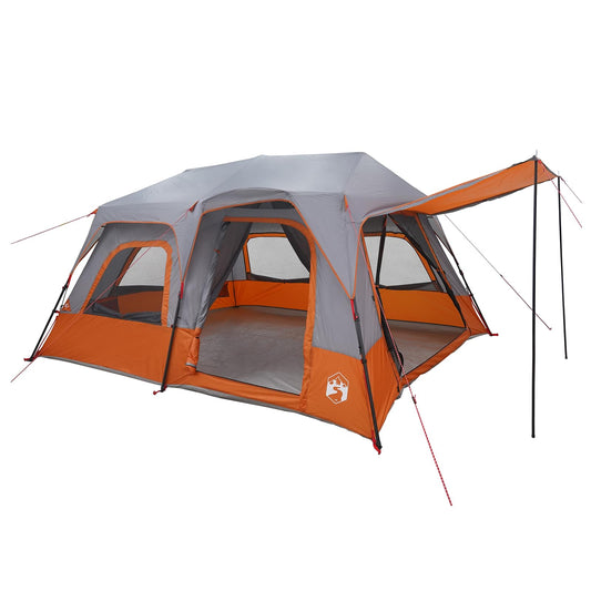 Instant Tent 8-Person Grey and Orange Instant Tent 8-Person Grey and Orange