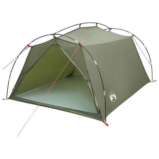 Tunnel Tent 2-Person Olive Green 185T Polyester with PU Coating Tunnel Tent 2-Person Olive Green 185T Polyester with PU Coating