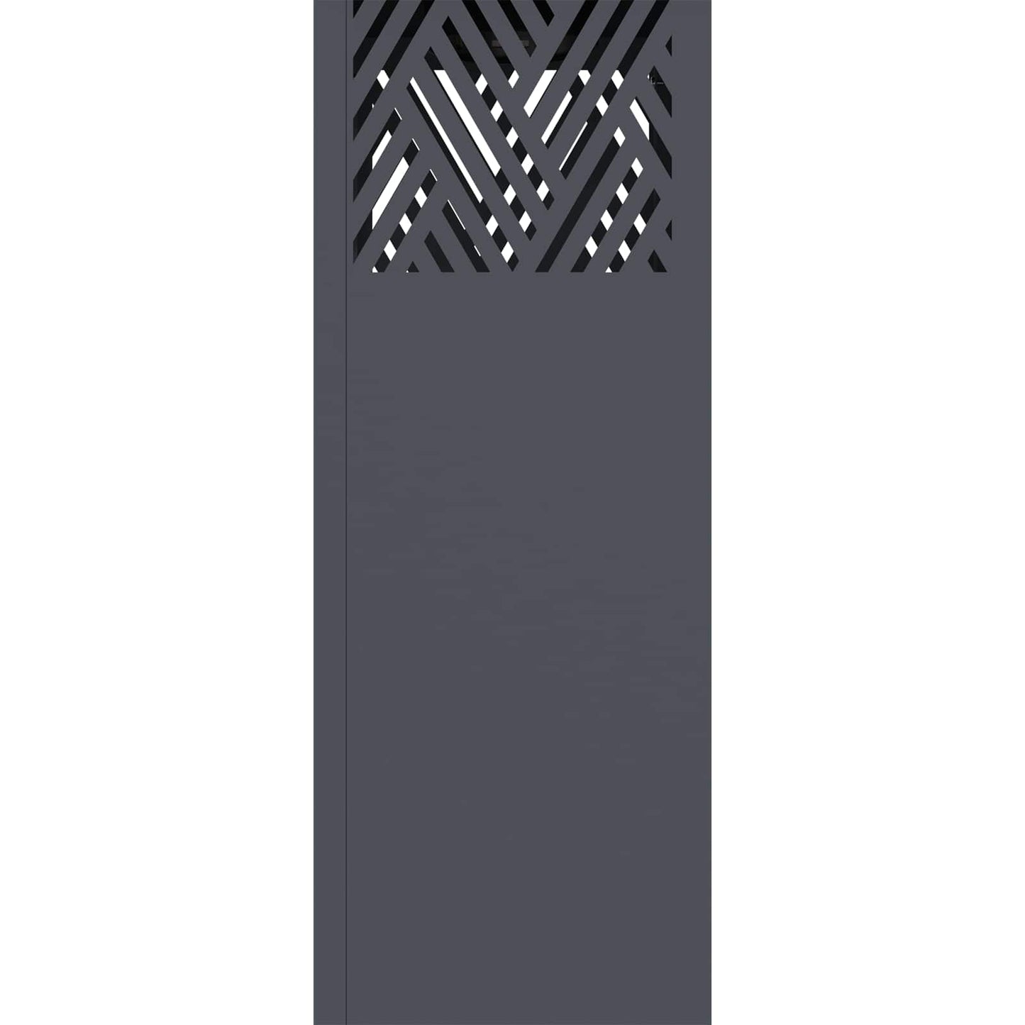 Solar LED Pathway Light 2 pcs Anthracite Cold Rolled Steel