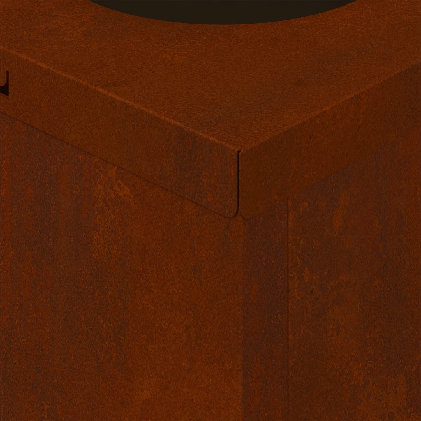 Solar LED Pathway Light 2 pcs Corten Steel Corten Steel