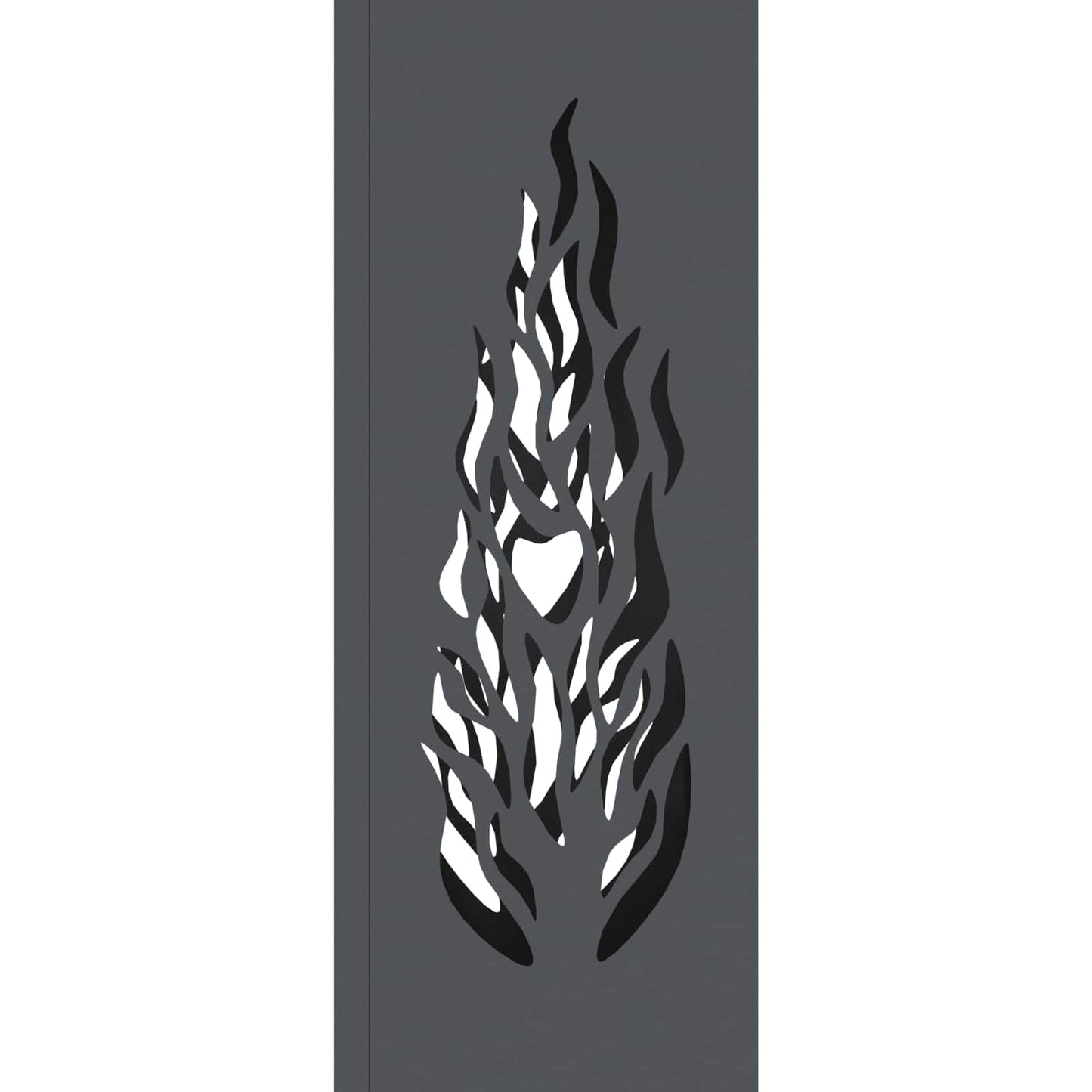 Solar LED Pathway Light 2 pcs Anthracite Cold Rolled Steel