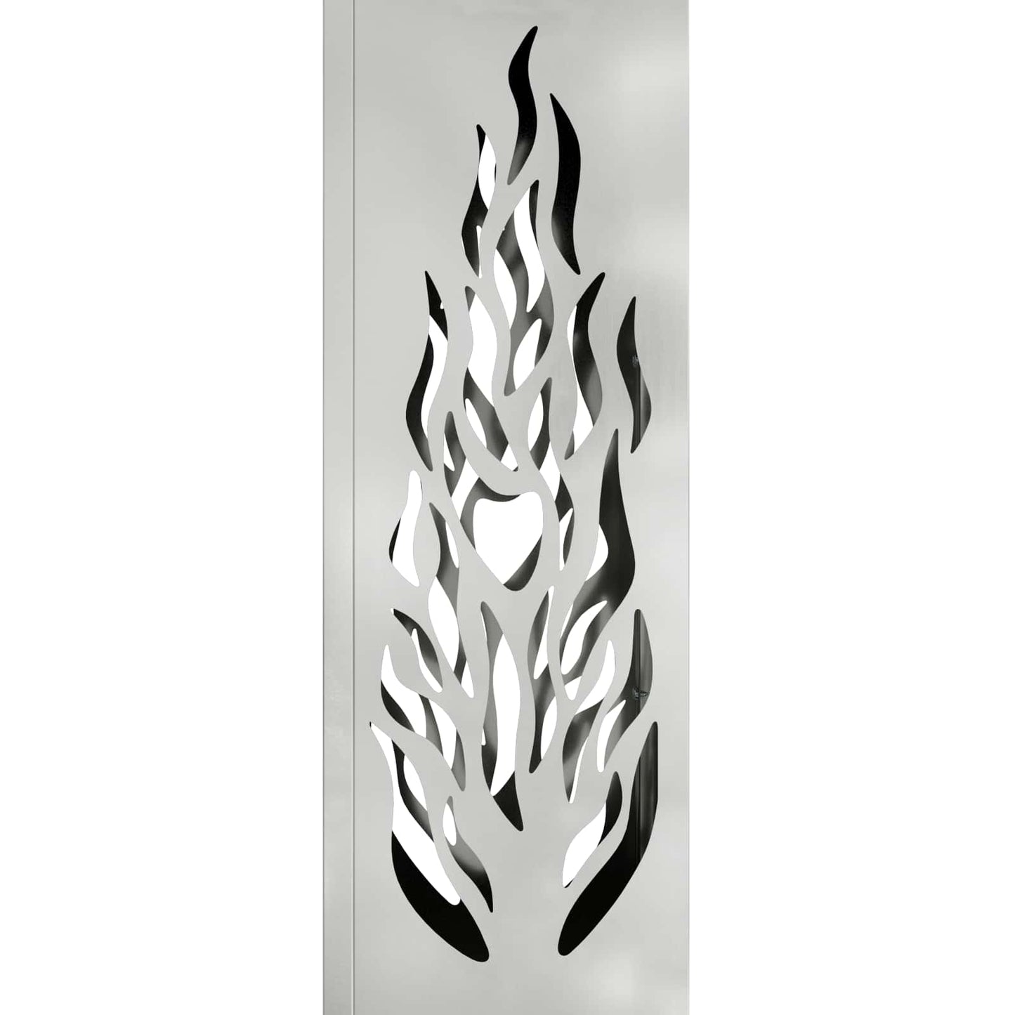 Solar LED Pathway Light 2 pcs Galvanized Galvanized